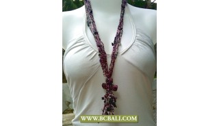 Long Necklaces Beading Fashion
